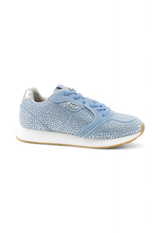 LIU JO Sneakers Donna Azzurro Denim Strass BA5087TX47400737-PE25