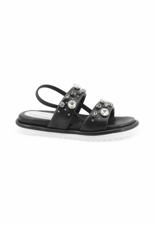 CAFE NOIR Sandali Donna Nero Pietre C1GD9102-PE25-N001