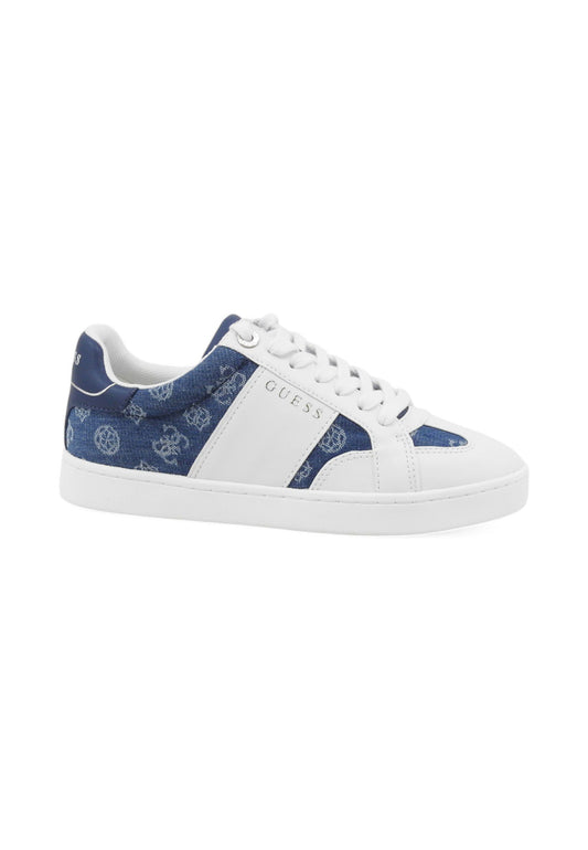 GUESS Sneakers Donna Bianco Blu Denim FLJRO4DEN12-PE25-WHBLU