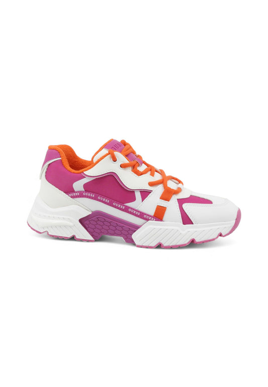 GUESS Sneakers Donna Bianco Rosa FLJCARELE12-PE25-ROSE