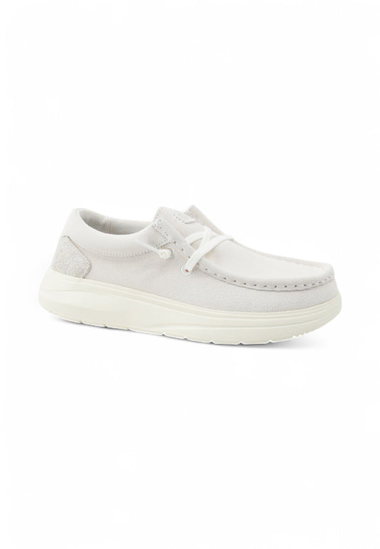 HEY DUDE Stringate Sportive Donna Bianco HD.42641-PE25-105