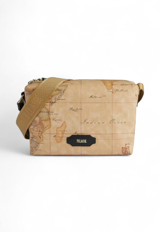 ALVIERO MARTINI Borsa Tracolla Donna Beige Nero LC02S578-PE25-0001