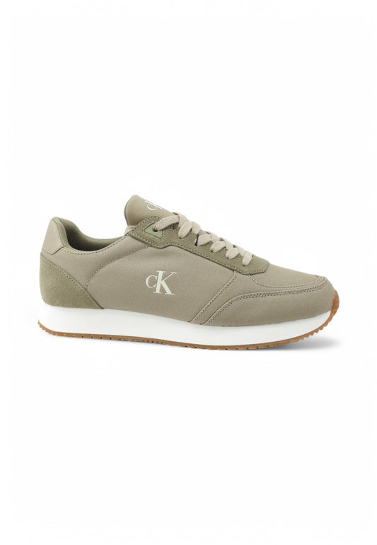 CALVIN KLEIN Sneakers Uomo Verde Bianco YM0YM012170H7-PE25