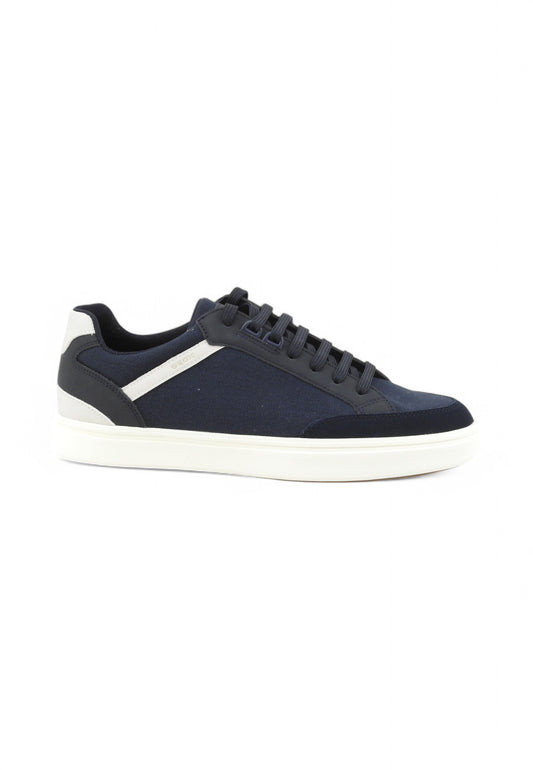 GEOX Sneakers Uomo Blu Bianco U55LDB0NBEK-PE25-C4002