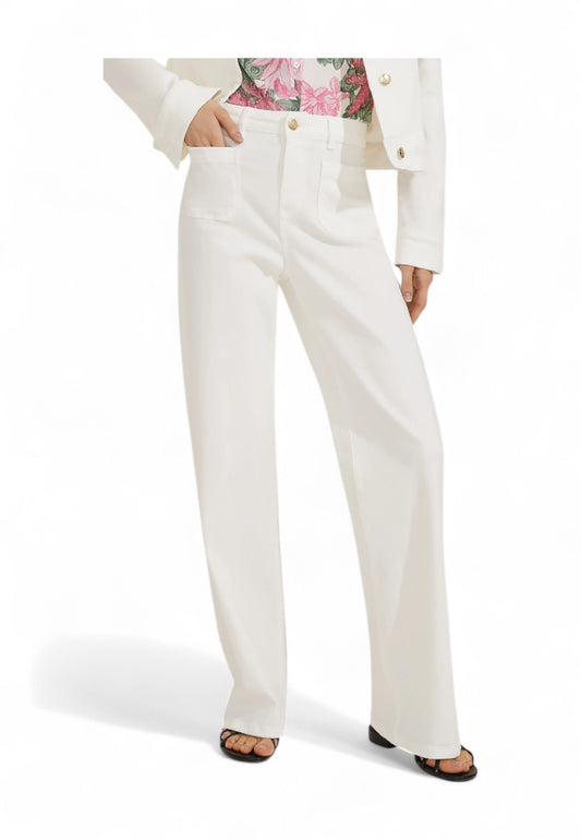 EMME MARELLA Jeans Donna Bianco SAMOVAR-PE25-001