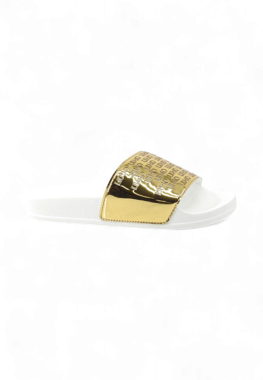 LIU JO Ciabatte Donna Bianco Oro BA5095EX001S1931-PE25