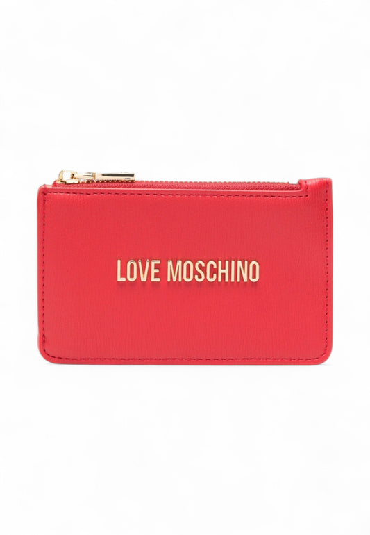 LOVE MOSCHINO Portafogli Portacarte Donna Rosso JC5614PP1MLD0500-PE25