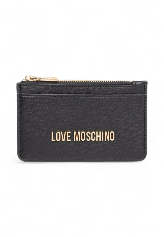 LOVE MOSCHINO Portafogli Portacarte Donna Nero JC5614PP1MLD0000-PE25