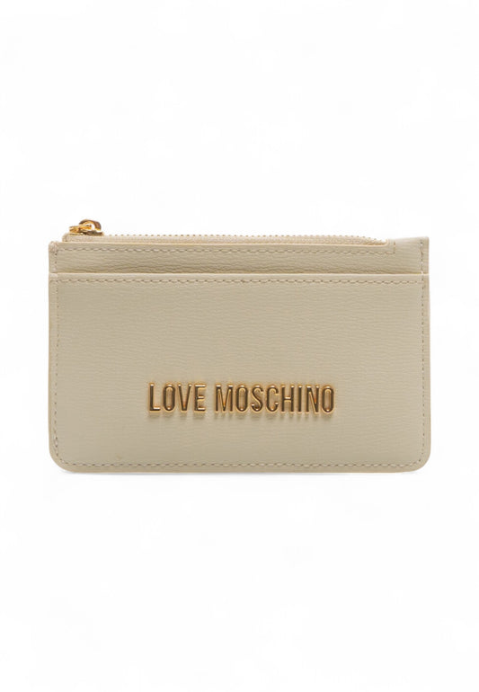 LOVE MOSCHINO Portafogli Portacarte Donna Beige JC5614PP1MLD0105-PE25