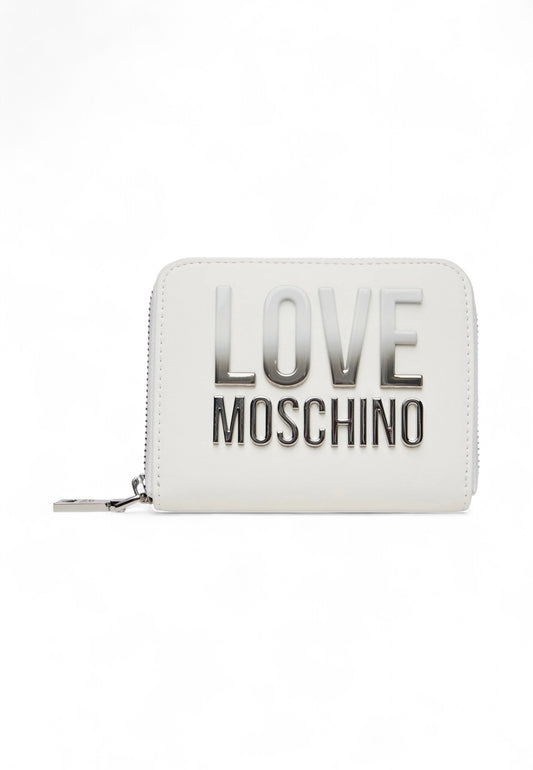LOVE MOSCHINO Portafogli Donna Bianco Argento JC5732PP0MKD0100-PE25