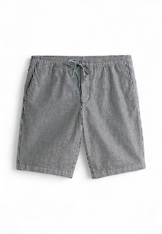 TOMMY HILFIGER Pantaloncini Corti Bermuda Uomo Bianco Blu MW0MW38851DW5-PE25