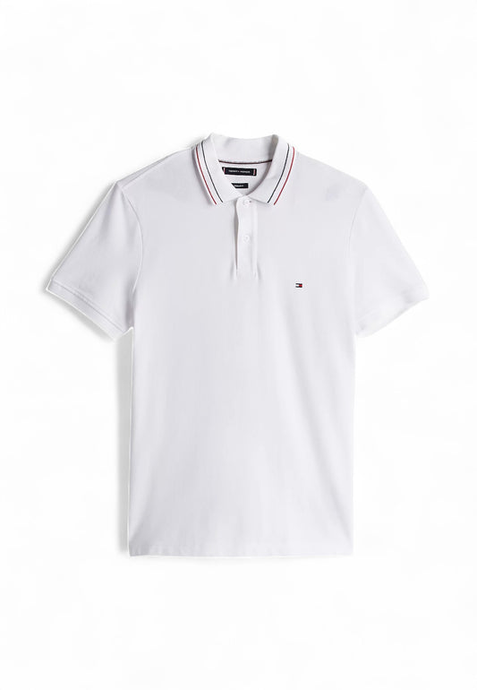 TOMMY HILFIGER Polo Uomo Bianco MW0MW38459YBR-PE25