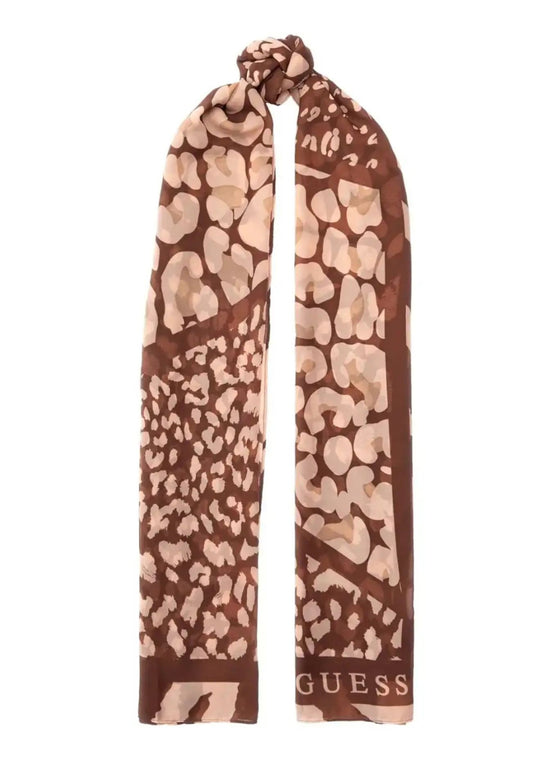 GUESS Foulard Fantasia Donna Marrone Beige AW5245POL03-PE25-BRO