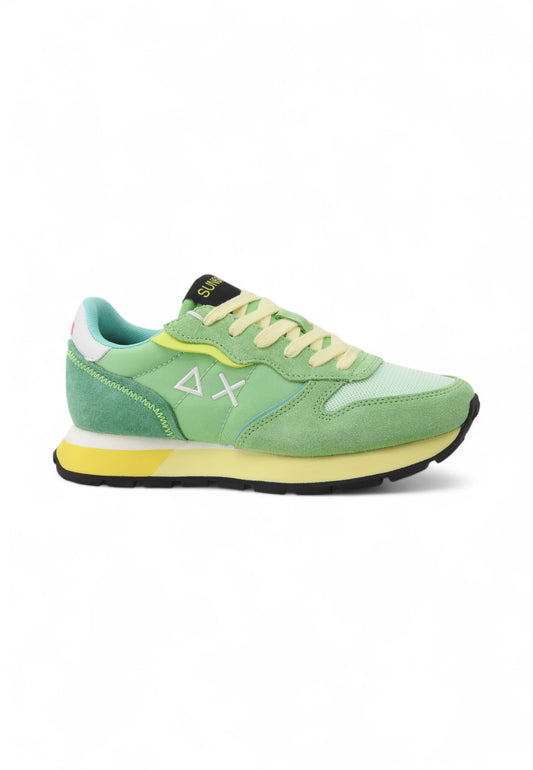 SUN68 Sneakers Donna Verde Giallo Z35204-PE25-38