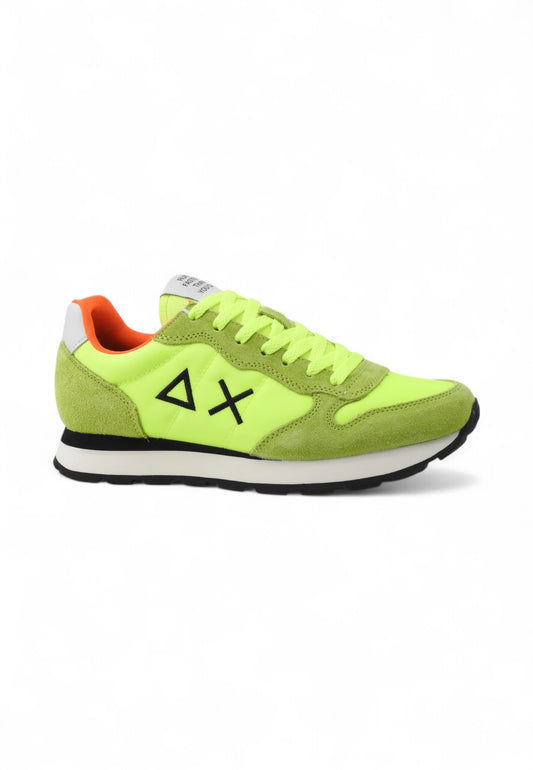 SUN68 Sneakers Uomo Verde Giallo Z35101-PE25-63