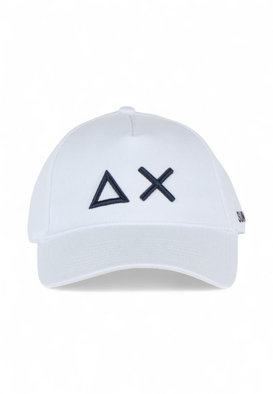 SUN68 Cappello Uomo Bianco Blu X35113-PE25-01