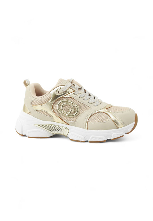 GUESS Sneakers Donna Beige Oro FLTIBIELE12-AI26-SAND