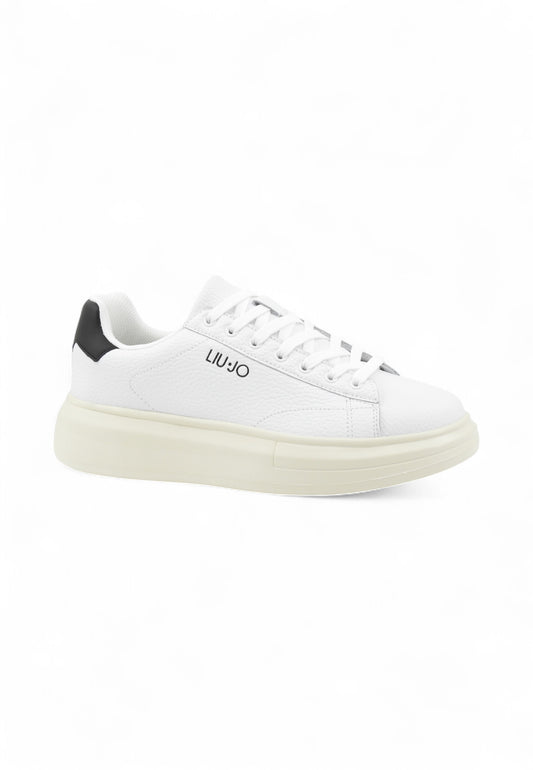 LIU JO Sneakers Uomo Bianco Nero 7B5005PX631S1005-PE25