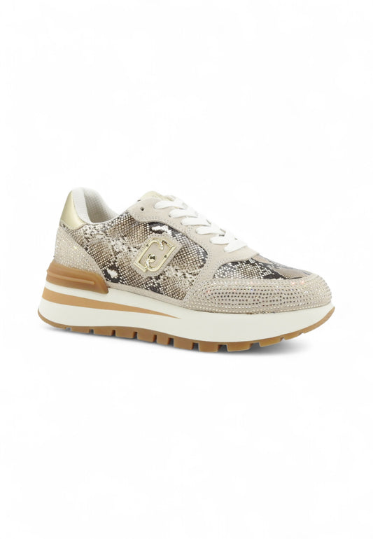 LIU JO Sneakers Donna Beige Oro BF5049PX747S3815-AI26