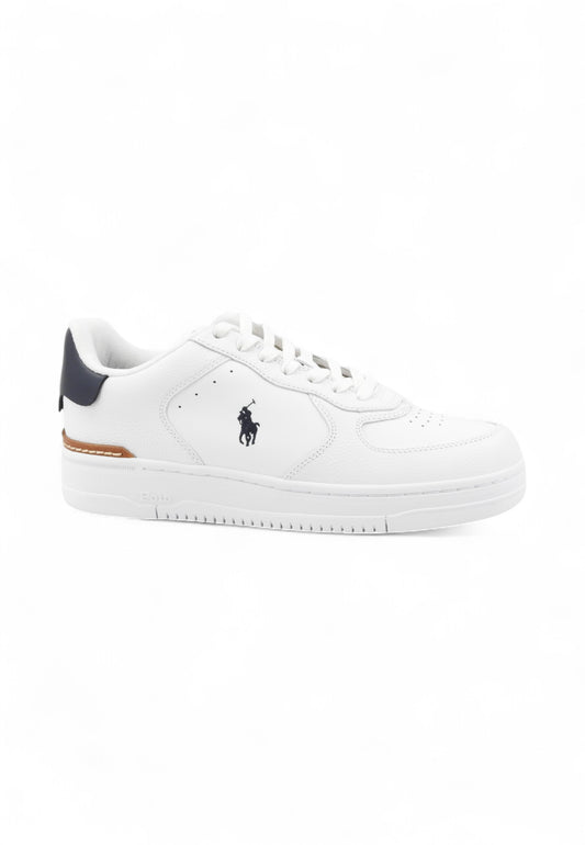 POLO RALPH LAUREN Sneakers Bianco Blu Marrone 809891791004-AI26