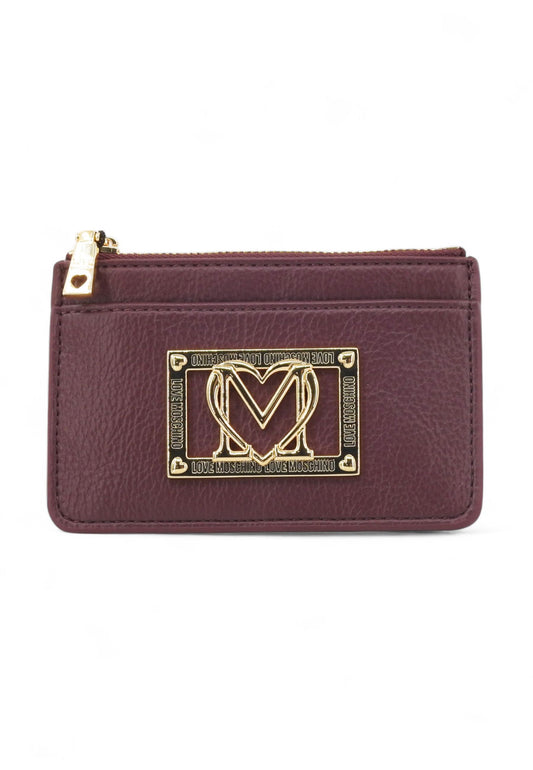 LOVE MOSCHINO Portafogli Portacarte Donna Bordeaux JC5606PP1NLI0552-AI26