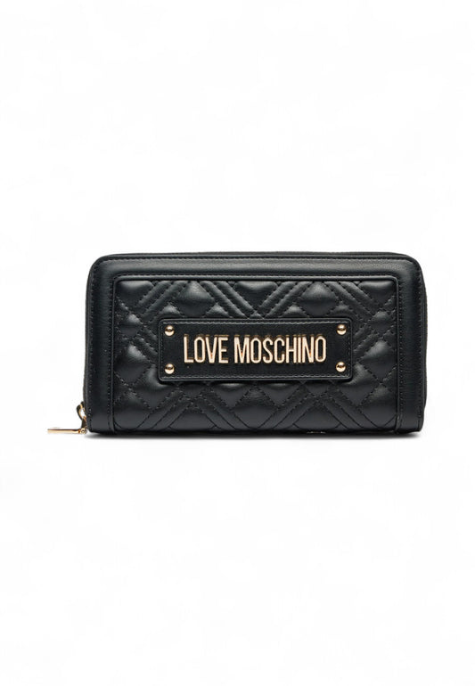 LOVE MOSCHINO Portafogli Donna Nero Oro JC5600PP1LLA0000-AI26