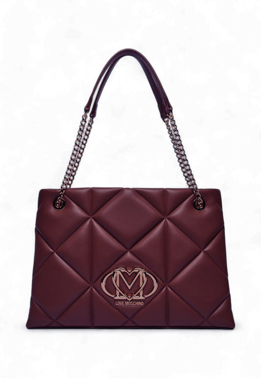 LOVE MOSCHINO Borsa Shopper Donna Bordeaux JC4040PP1NLC0552-AI26