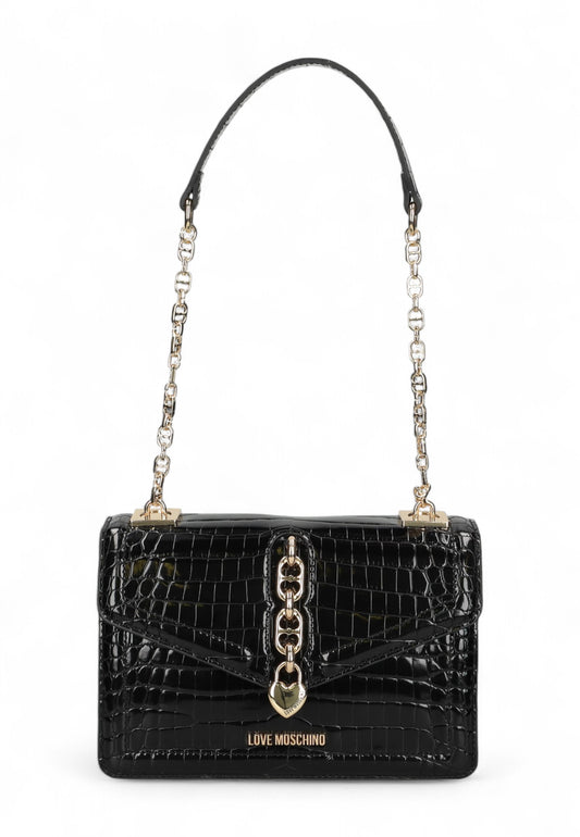 LOVE MOSCHINO Borsa a spalla Donna Nero JC4384PP0LKJ0000-AI26