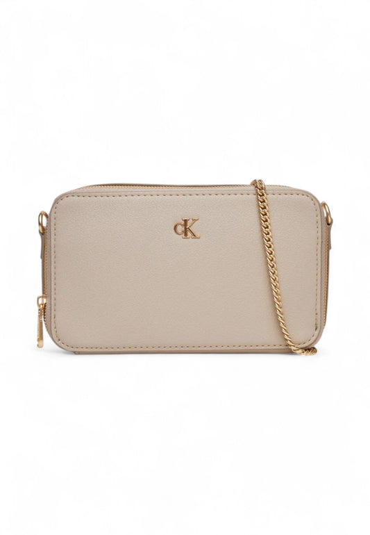 CALVIN KLEIN Borsa Tracolla Donna Beige LV04K1086G-AI26-UB1