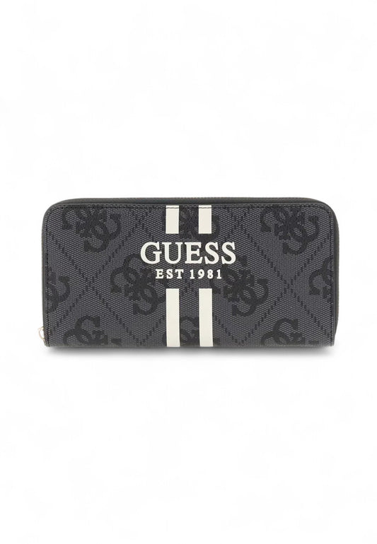 GUESS Portafogli Donna Nero Bianco SWOS7459146-AI26-CLO