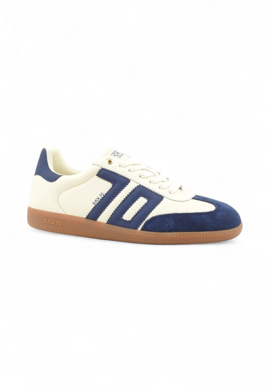 BACK 70 Sneakers Uomo Bianco Blu 108006-000054-AI26