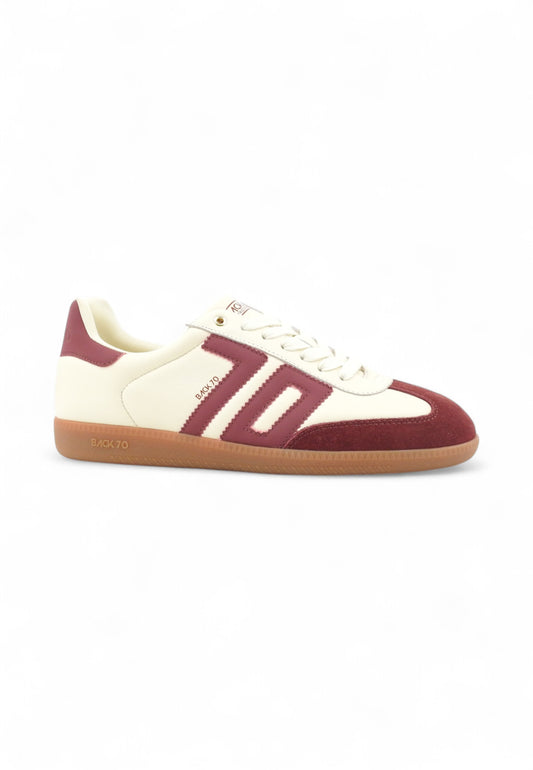 BACK 70 Sneakers Uomo Bianco Rosso 108006-000056-AI26