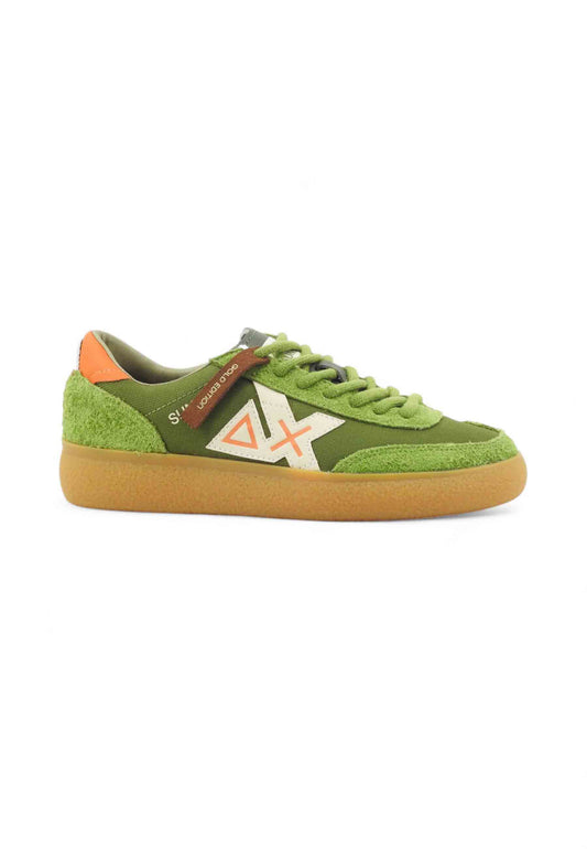 SUN68 Sneakers Uomo Verde Arancione Z45144-AI26-95