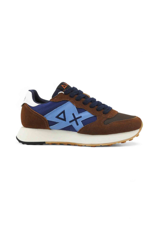 SUN68 Sneakers Uomo Marrone Blu Z45114-AI26-93