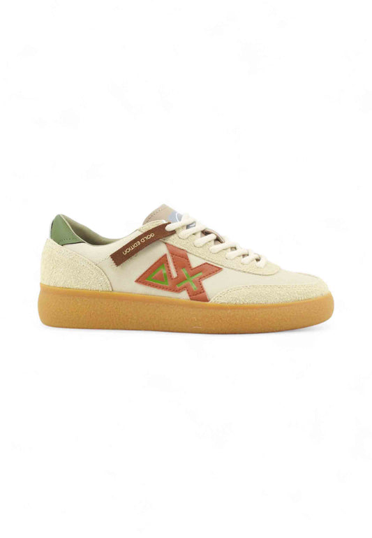 SUN68 Sneakers Uomo Beige Verde Z45144-AI26-16