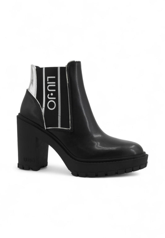 LIU JO Stivaletti Tacco Donna Nero SF5073PX24122222-AI26