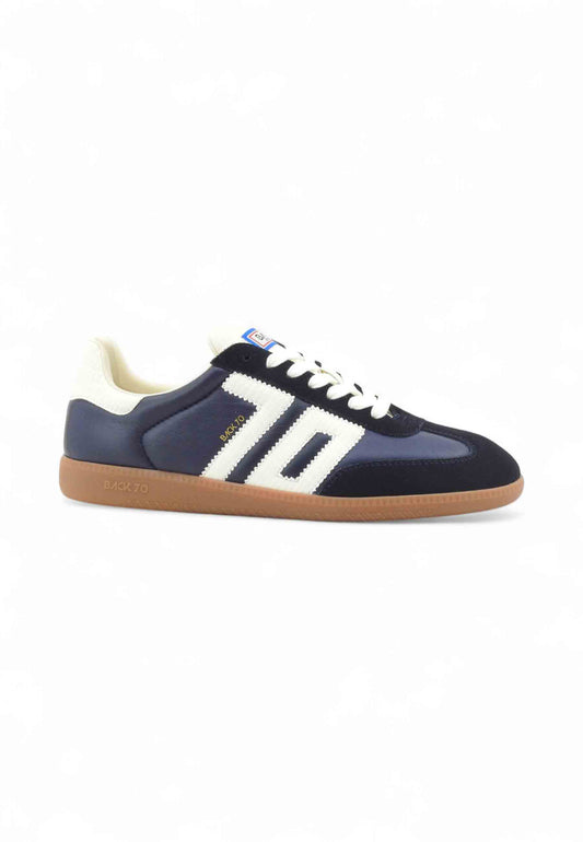 BACK70 Sneakers Uomo Blu Bianco 108006-000048-AI26