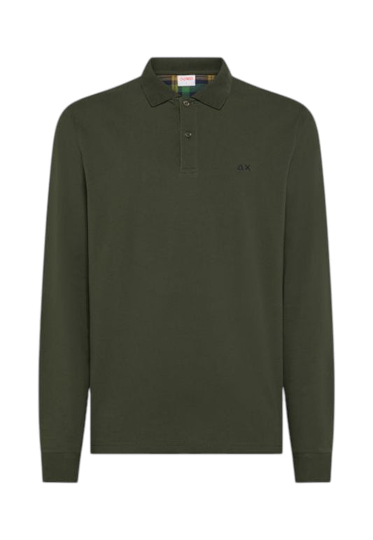 SUN68 Maglietta Polo Uomo Verde A45108-AI26-74