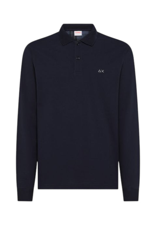SUN68 Maglietta Polo Uomo Blu A45108-AI26-07