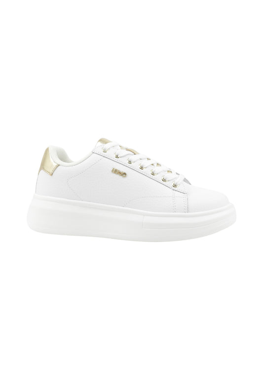 LIU JO Sneakers Donna Bianco Oro BF5059PX748S1052-AI26