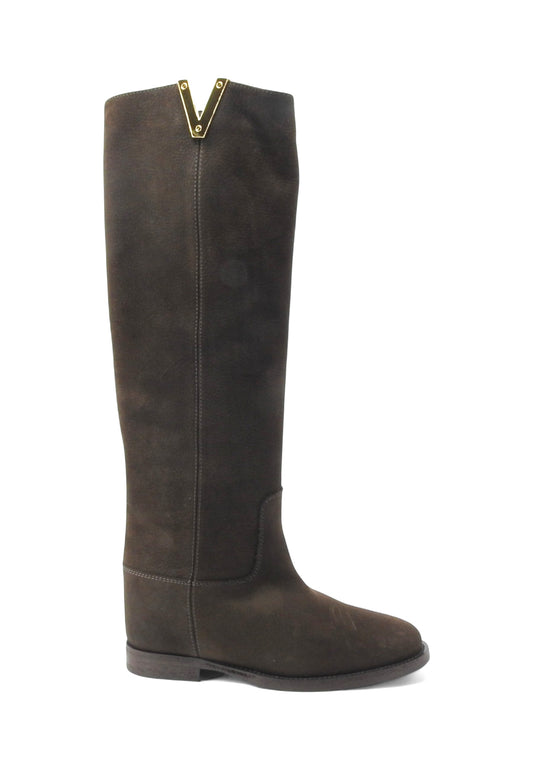 VIA ROMA Stivali Donna Marrone 2568 TDM-AI26