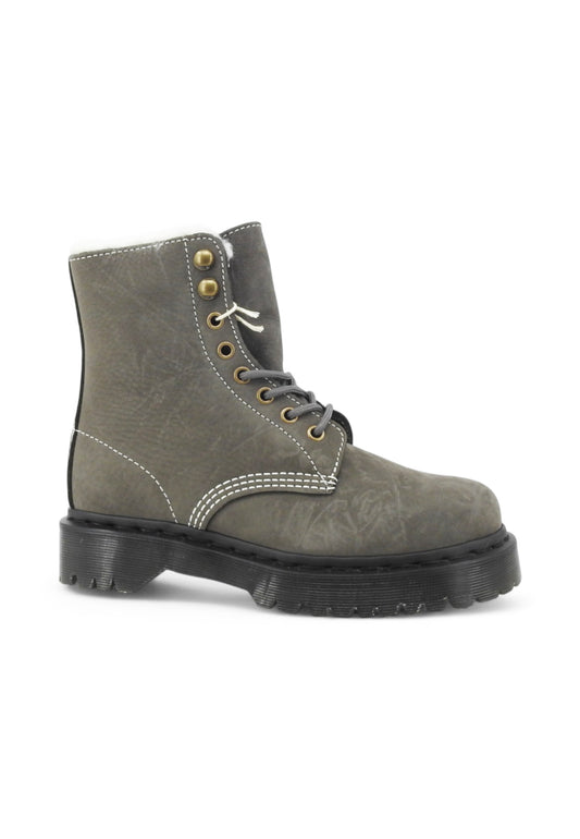 DR. MARTENS 1460 Pascal Bex Anfibi Donna Grigio 41419020-AI26