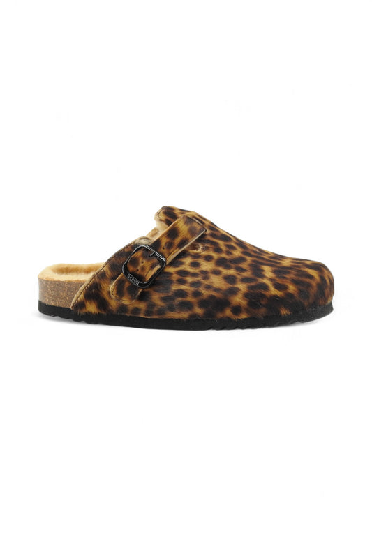 SCHOLL Ciabatte Donna Animalier Marrone Nero SL.F318142330-AI26-YENA