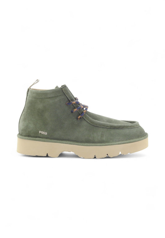 PAN CHIC Stringate Uomo Verde P009M012-0172U007-AI26