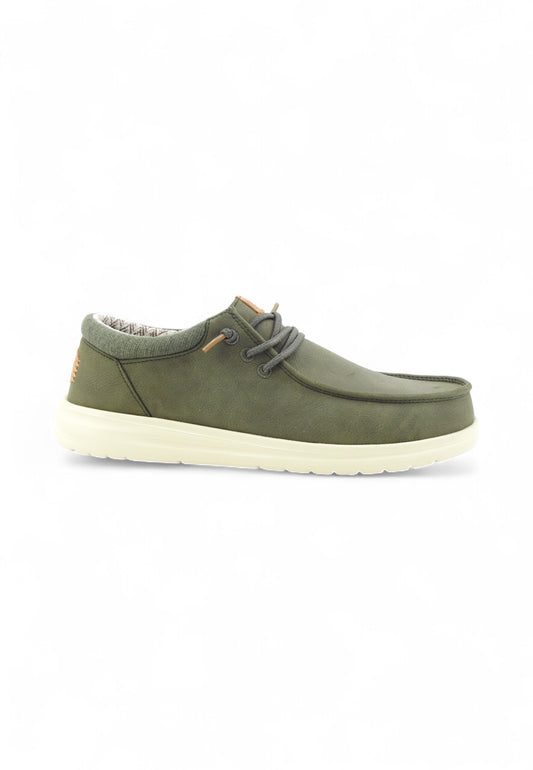 HEY DUDE Paul Classic Stringate Uomo Verde HD.43352-AI26-337