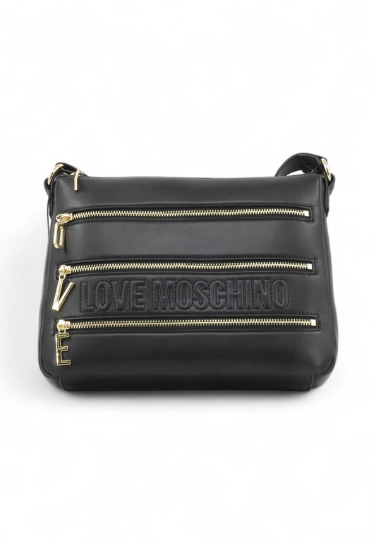 LOVE MOSCHINO Borsa Tracolla Donna Nero Oro JC4343PP0NKA0000-AI26