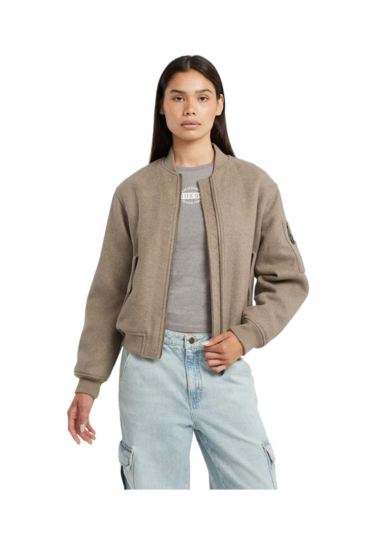 GUESS Giacca Bomber Donna Beige W5BL14W1482-AI26-H187