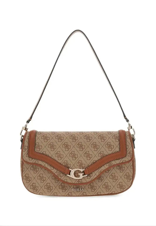 GUESS Borsa A Spalla Donna Marrone Beige HWSG7993200-AI26-LTL