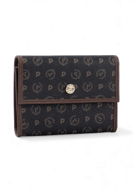 POLLINI Portafogli Donna Nero Marrone TE9006PP04Q1100D-AI26