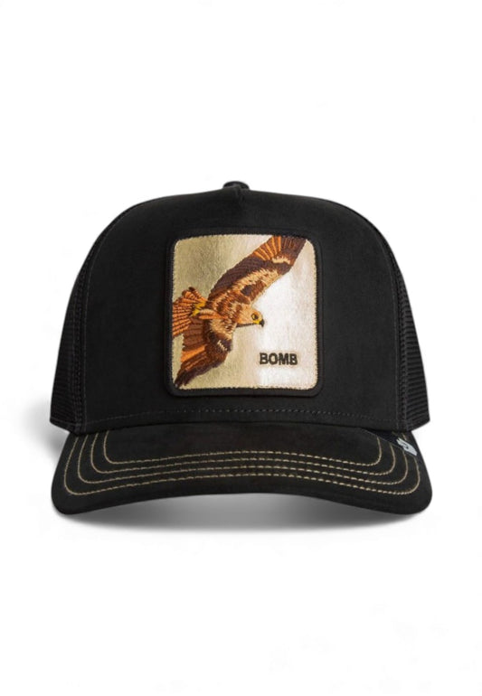 GOORIN BROS Cappello Trucker Bomb Nero Oro 101-2533-VOI-AI26